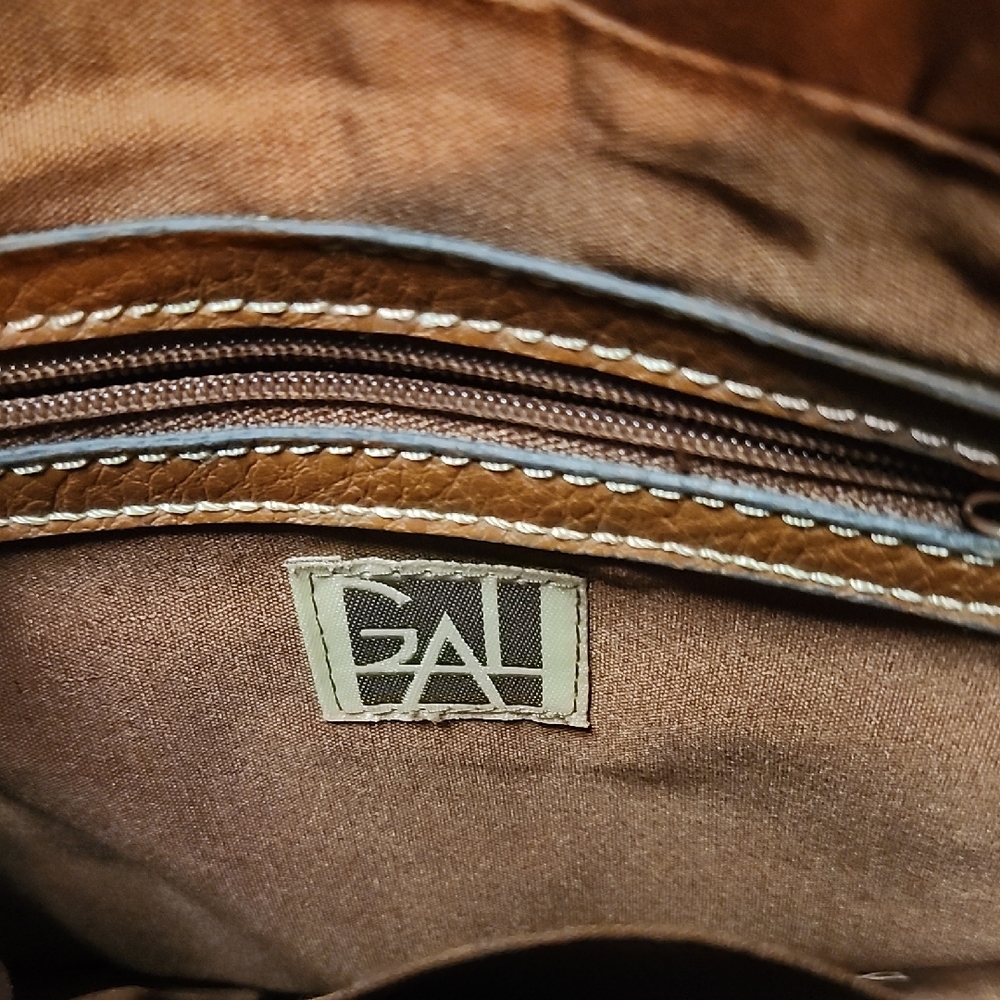 Stylish Brown and Cream Women's Bag - Picture 2 of 5